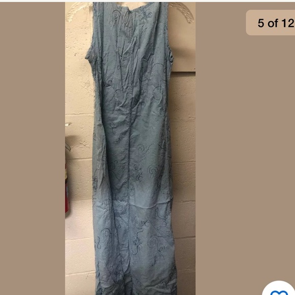 Tamana Embroidered Dress Sz S - Picture 4 of 8